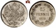 25 pennia 1875 year