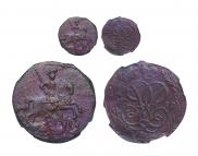 1 kopeck 1758 year