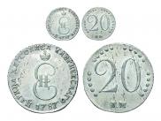 20 kopecks 1787 year