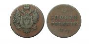 3 grosze 1818 year