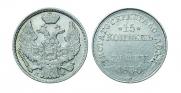 15 копеек - 1 злотый 1836 года