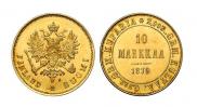 10 markkaa 1879 year