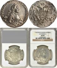 1 rouble 1762 year
