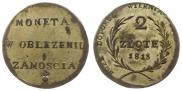 2 złote 1813 year