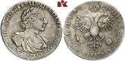 1 rouble 1719 year