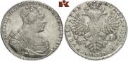 1 рубль 1727 года