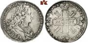 1 рубль 1727 года