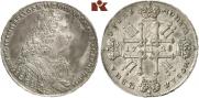 1 рубль 1728 года