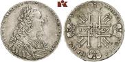 1 rouble 1729 year