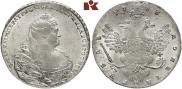 1 rouble 1738 year