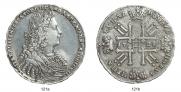 1 рубль 1728 года