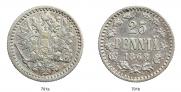 25 pennia 1868 year