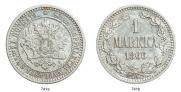 1 markka 1866 year