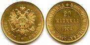 20 markkaa 1904 year