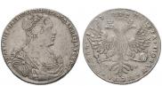 1 рубль 1727 года