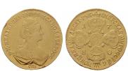 10 roubles 1780 year
