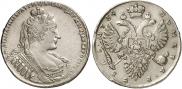 1 рубль 1734 года
