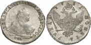 1 rouble 1751 year