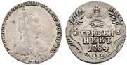 Гривенник 1784 года