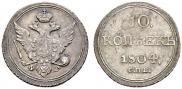 10 kopecks 1804 year