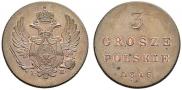 3 гроша 1816 года