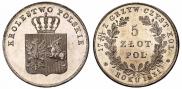 5 злотых 1831 года