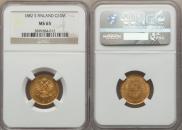 10 markkaa 1882 year