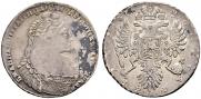 1 rouble 1737 year