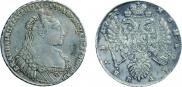 1 rouble 1737 year