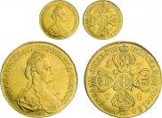 10 roubles 1778 year