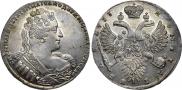 1 рубль 1733 года