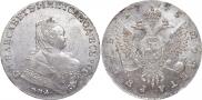 1 рубль 1745 года
