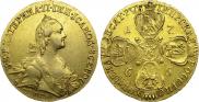 10 рублей 1766 года