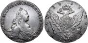 1 rouble 1768 year