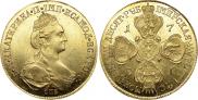 10 рублей 1781 года