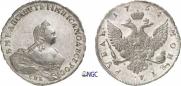 1 rouble 1754 year