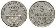 5 грошей 1835 года