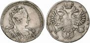 1 rouble 1731 year