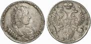 1 рубль 1733 года