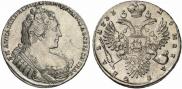 1 рубль 1733 года