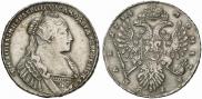 1 rouble 1734 year