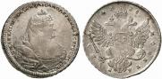 1 рубль 1738 года