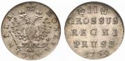 2 grosze 1759 year