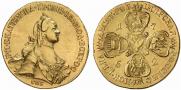 10 roubles 1762 year