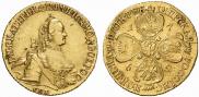 5 roubles 1762 year