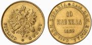 10 markkaa 1882 year