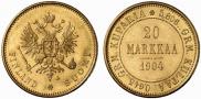 20 markkaa 1904 year