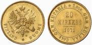 20 markkaa 1911 year