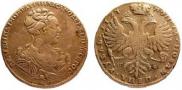 1 rouble 1727 year
