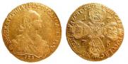 10 roubles 1776 year